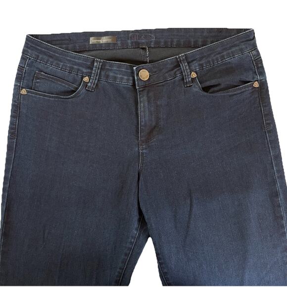 KUT from the Kloth Jeans Size 12 Tall Josephine Mid Rise Bootcut Dark Wash 34x33 - Picture 3 of 16